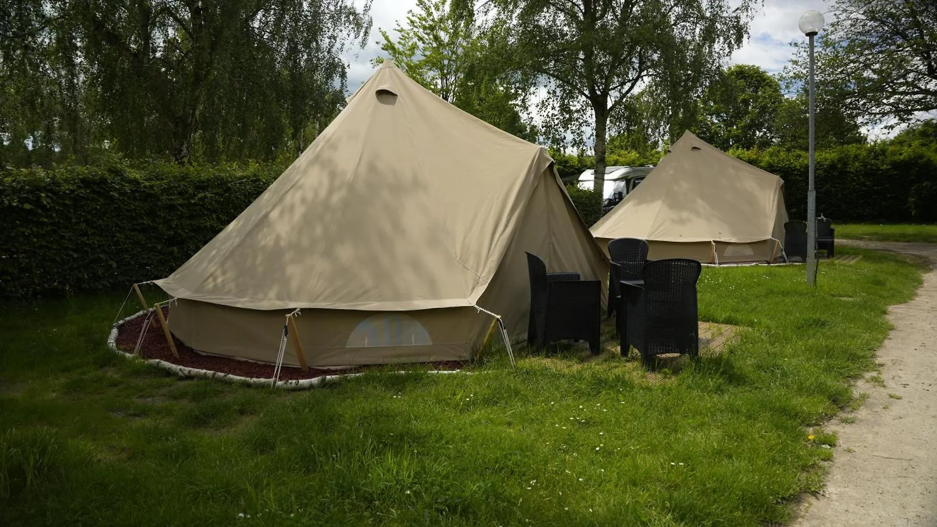 캠프장 Belle Tent - Camping Belle-Vue 베르도르프 룩셈부르크